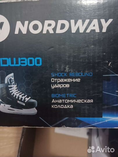 Коньки Nordway 39 размер