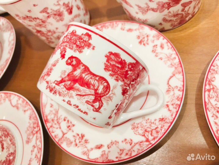 Чайный сервиз Dior Toile de Jouy (Диор) новый