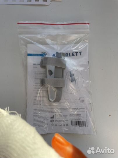 Ортез на палец руки