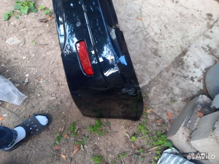 Бампер приора хэтчбэк задний