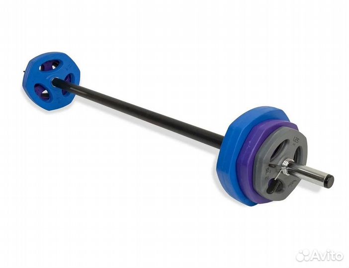 Памп штанга для фитнеса 20 кг новая, в наличии