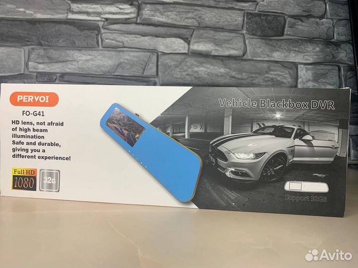 Зеркало видеорегистратор с камерой заднего вида