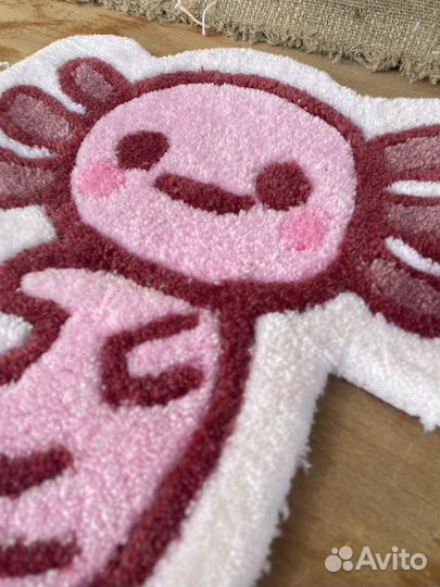 Коврик аксолотль