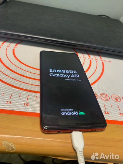 Оригинальный экран на Samsung a51