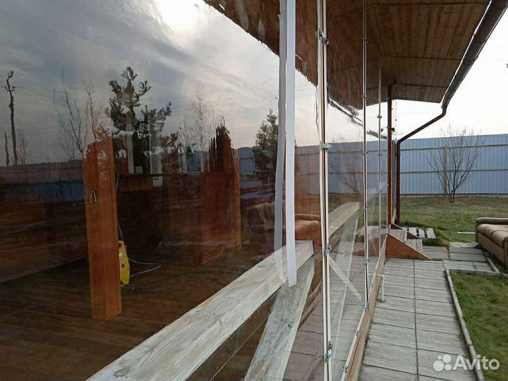 Мягкие окна пвх для беседок