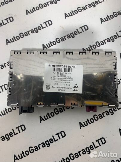 Блок управления радио Mercedes-Benz Gl-Class W166