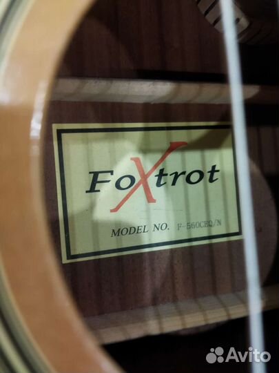 Акустическая гитара foxtrot