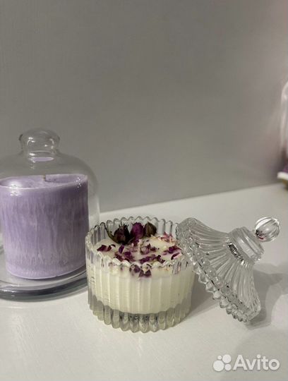 Вазочка стеклянная,шкатулка,сахарница