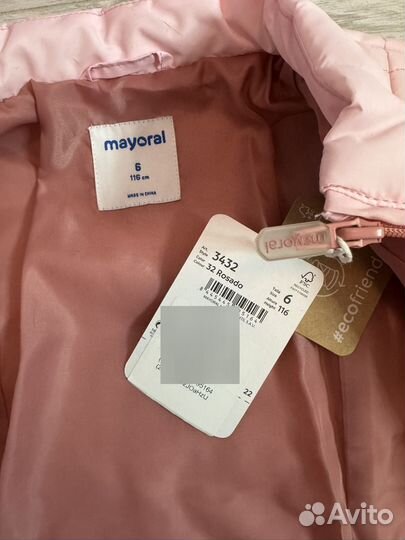 Куртка новая mayoral 116