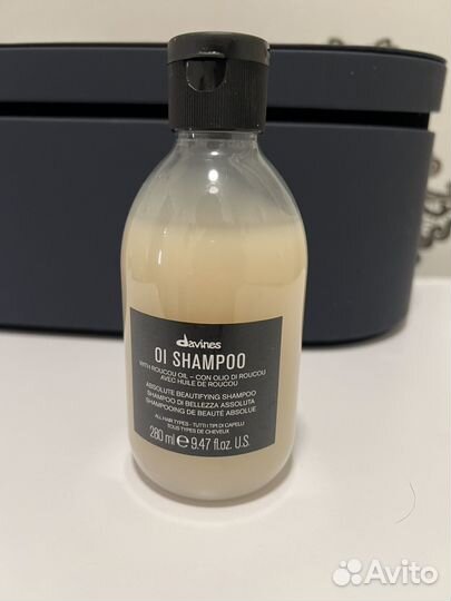 Davines oi шампунь (крышку поменяла сама)