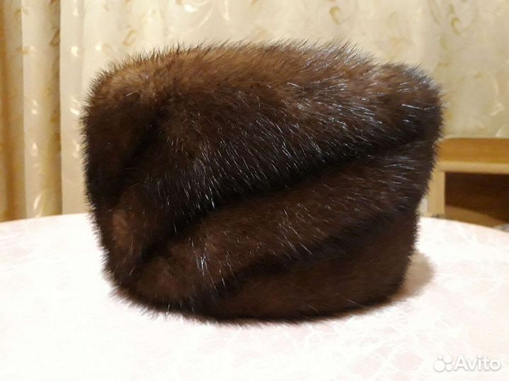 Норковая шапка женская