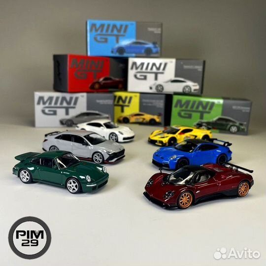 Модели авто Mini GT 1/64