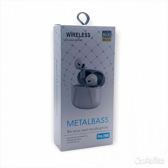 TWS bluetooth гарнитура Pro 200 White