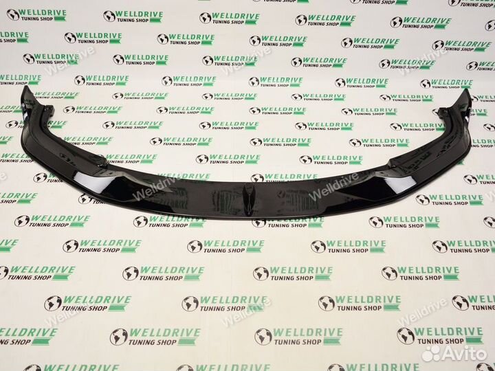 Губа передняя BMW 8 G14 G15 G16 AC style