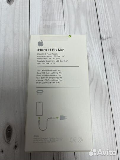 Комплект быстрой зарядки для iPhone 25W