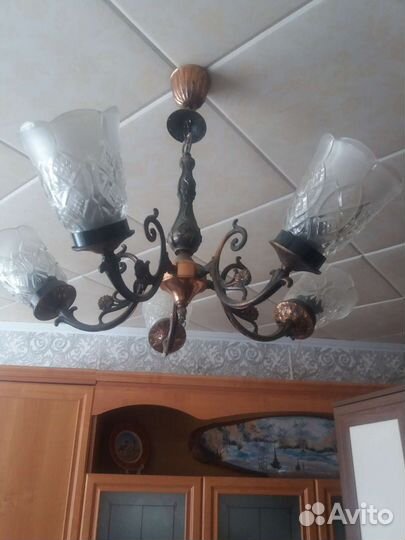 Люстра хрустальная
