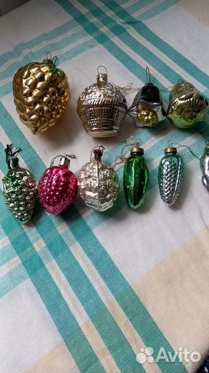 Елочные игрушки СССР