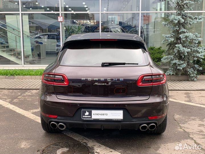 Porsche Macan S 3.0 AMT, 2015, 121 300 км