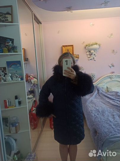 Odri Куртка пальто luxury 48- пуховое