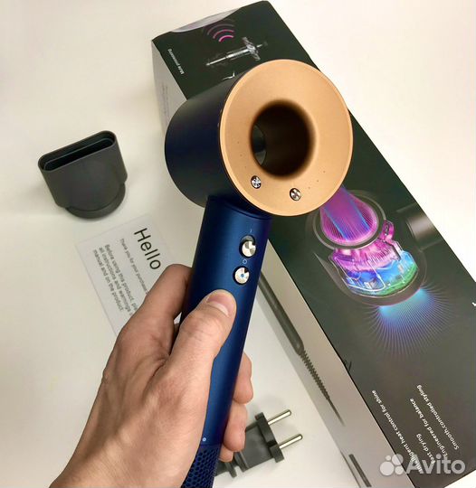 Dyson фен Синий Медный