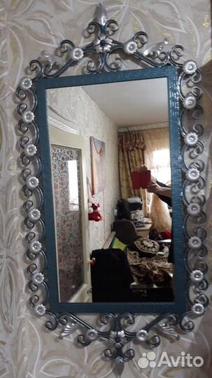 Зеркало кованое