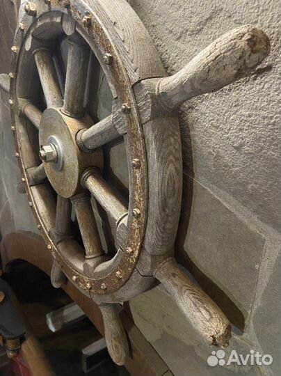 Штурвал старинный СССР оригинал