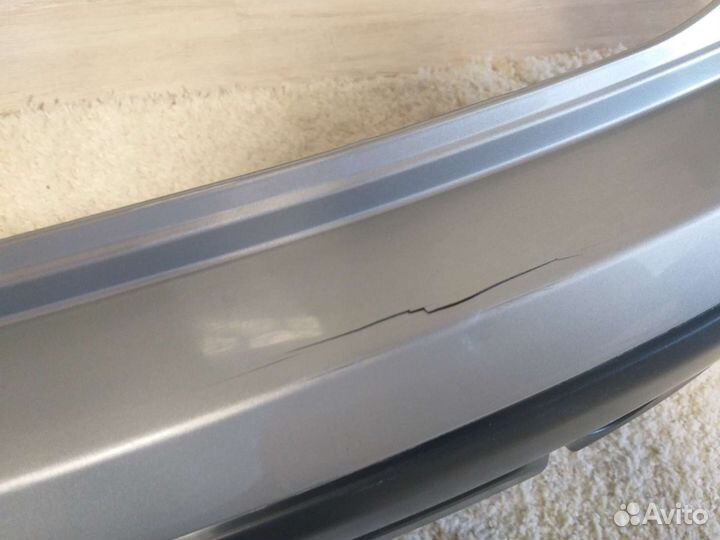 Задний бампер Nissan qashqai j10 рестайлинг