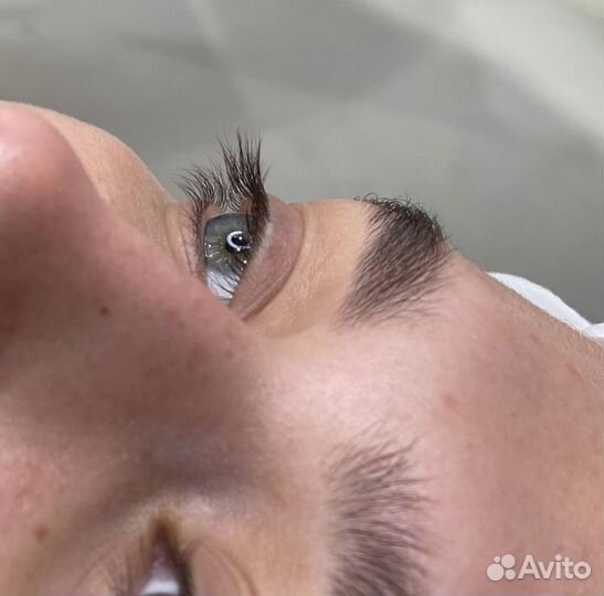 Ламинирование Стрейчинг ресниц Академический