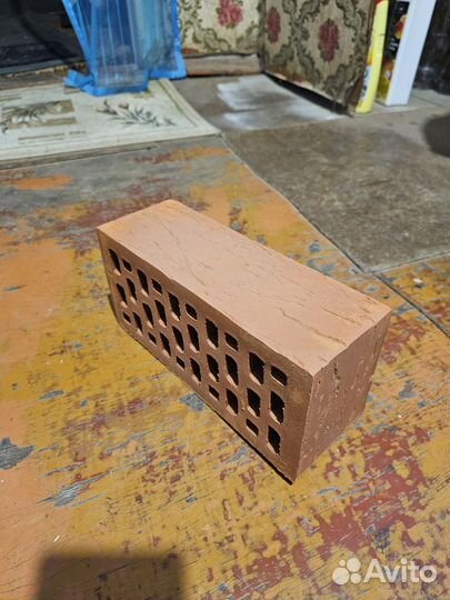 Кирпич красный облицовочный