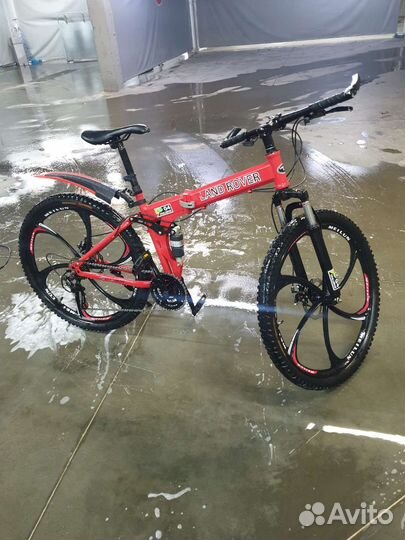 Велосипед на литых дисках 26