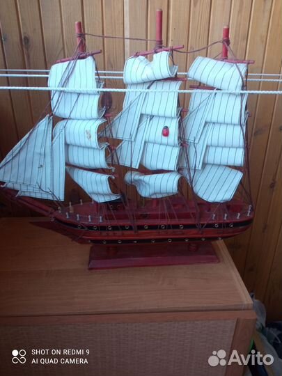 Винтажный корабль