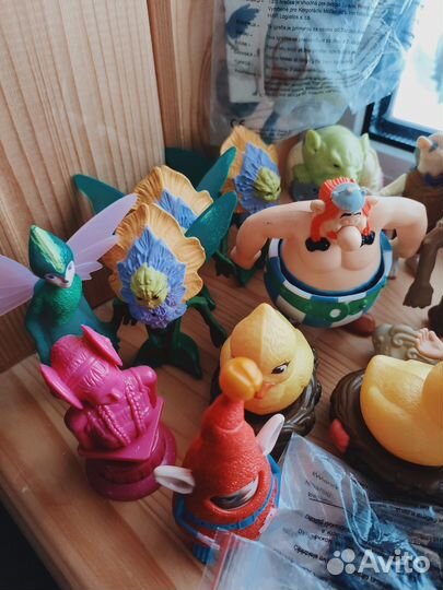 Игрушки из Макдональдс Смурфики