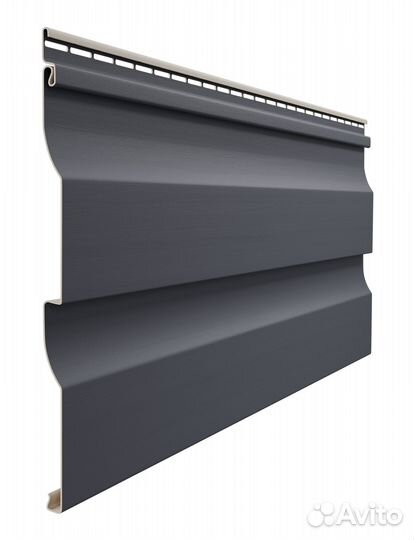 Виниловый сайдинг графит