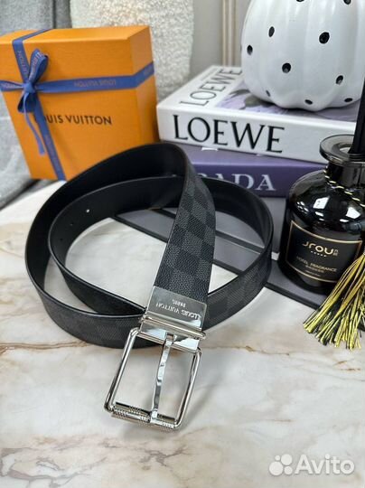 Ремень мужской двусторонний Louis Vuitton