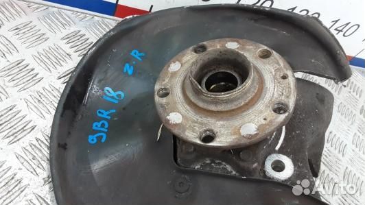 Ступица задняя правая audi A6 C6 (9BR18NX01)