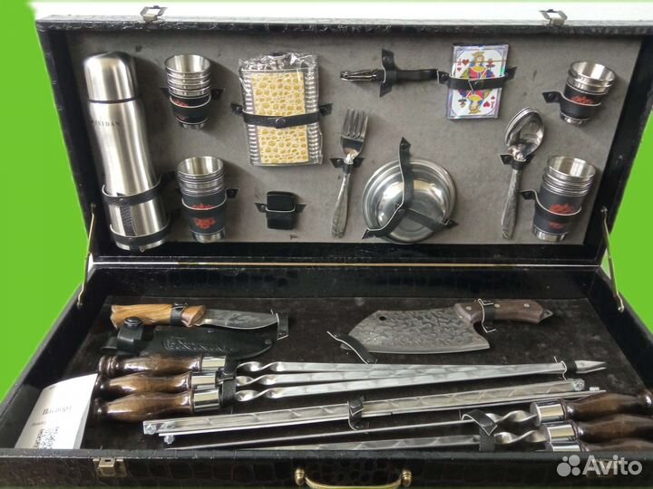 Шашлычный подарочный набор Кизляр эксклюзив