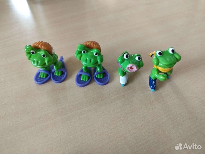 Игрушки из киндер сюрприза 90х, разные коллекции