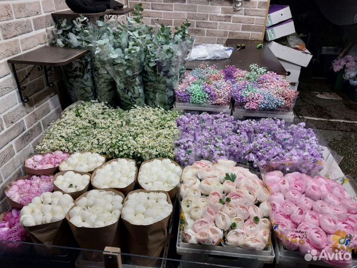 Пионы с доставкой, розы, гортензии, ромашки