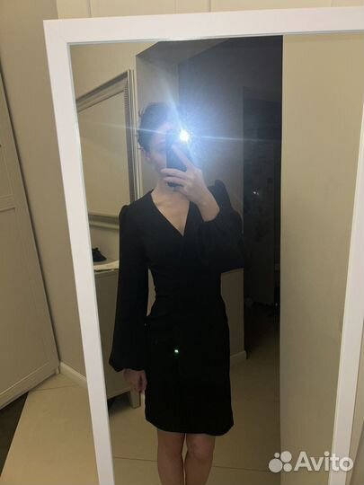 Платье женское 42 44 черное вечернее