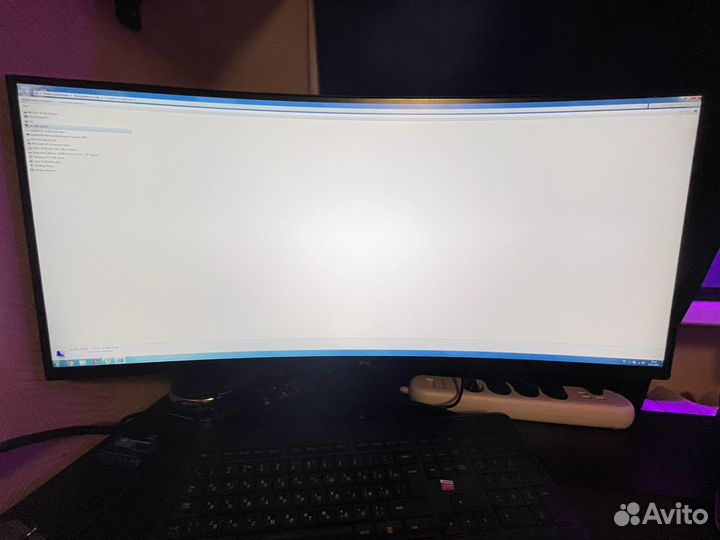 Монитор LG ultrawide 35wn75c