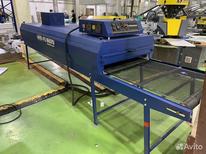 Для шелкографии туннельная сушка M&R fusion