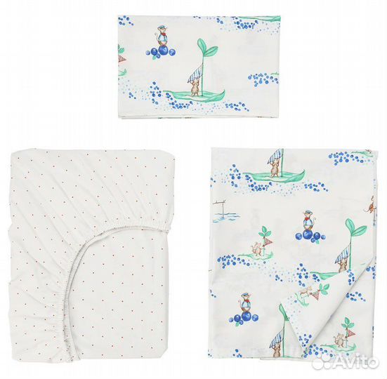 Постельное белье IKEA для малышей