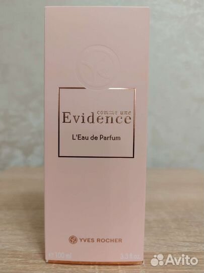 Парфюмерная вода 100 мл. Ив Роше Эвиденс