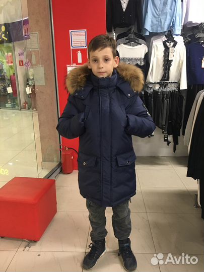 Пуховик подростковый