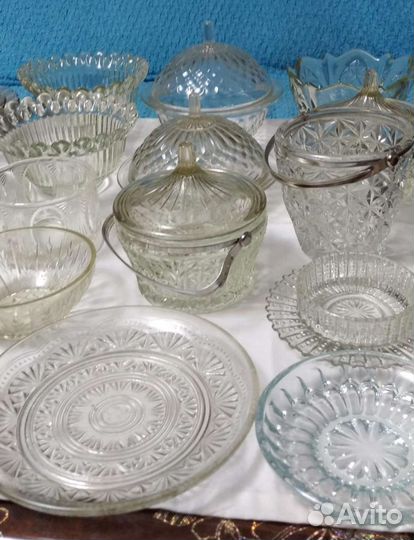 Стекло винтаж (цветное)