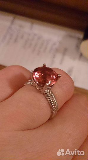 Султанит в серебре