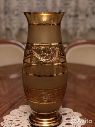 Ваза для цветов богемия для интерьера