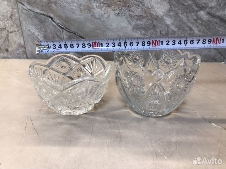 Хрустальная конфетница