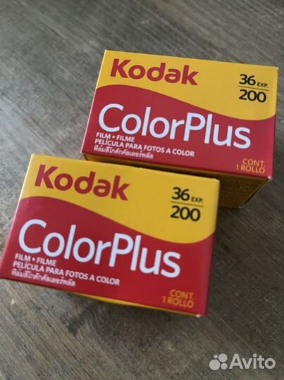 2 штуки Kodak фотопленка colorplus
