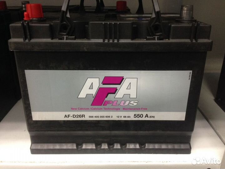 68Ач Аккумулятор AFA AF-D26R